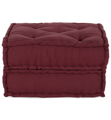 Modular Puffe Maroon 70x70x36 audinys