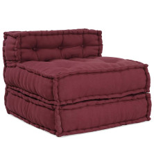 Modular Puffe Maroon 70x70x54 audinys