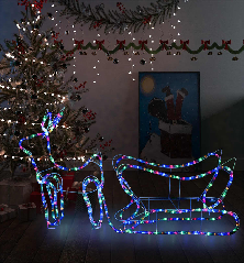 Kalėdinė lauko dekoracija...