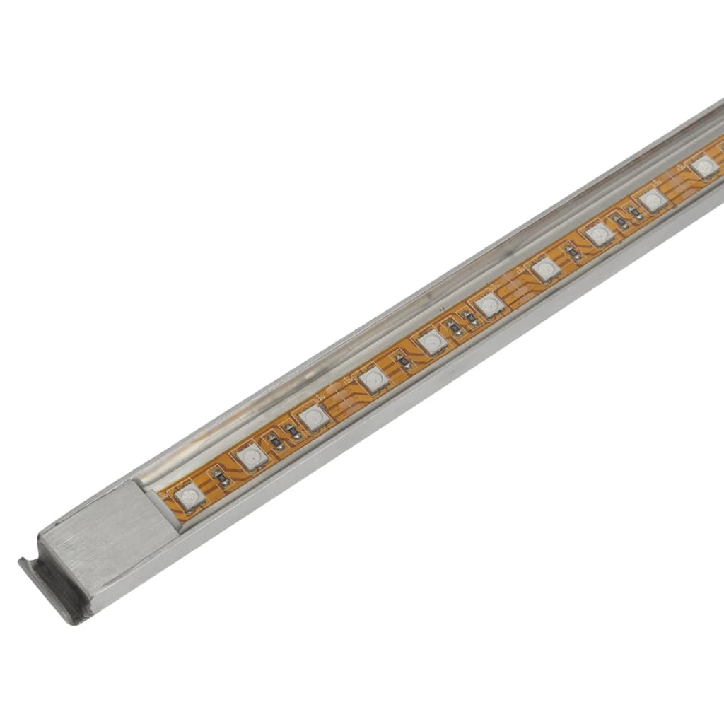 Baseino fontanas su LED, 30cm, stačiak. formos, nerūdijantis plienas