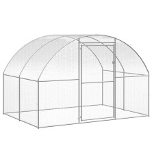 Lauko narvas viščiukams, 3x2x2m, galvanizuotas plienas