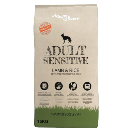 Sausas maistas šunims, Adult Sensitive Lamb & Rice, 2vnt., 30kg
