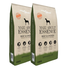 Sausas maist. šun., Maxi Adult Essence Beef&Chicken, 2vnt.,30kg