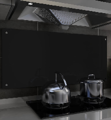 Virtuvės sienelė, juodos...