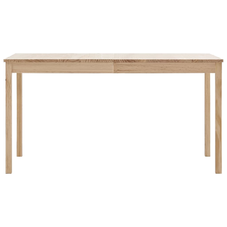Valgomojo stalas, 140x70x73 cm, pušies medienos masyvas