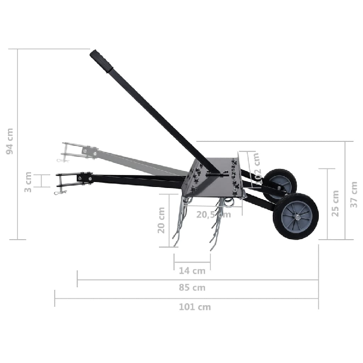 Skarifikatorius vejapjovei, 100cm