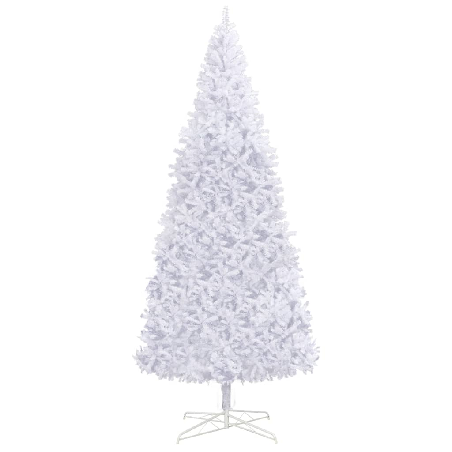 Dirbtinė Kalėdų eglutė, balta, 400 cm