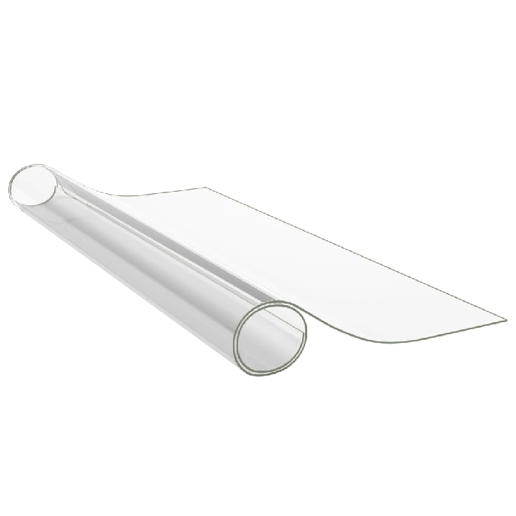 Stalo apsauga, permatoma, 140x90cm, 2mm, PVC