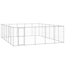 Lauko voljeras šunims, galvanizuotas plienas, 36,3m²