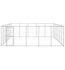 Lauko voljeras šunims, galvanizuotas plienas, 36,3m²