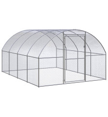 Lauko narvas viščiukams, 3x4x2m, galvanizuotas plienas