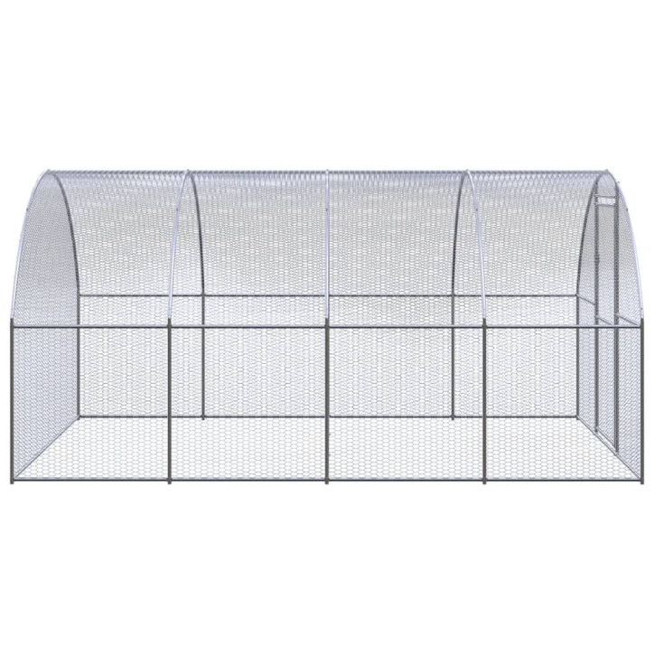 Lauko narvas viščiukams, 3x4x2m, galvanizuotas plienas