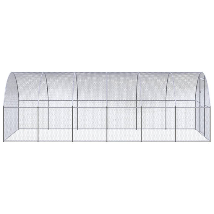 Lauko narvas viščiukams, 3x6x2m, galvanizuotas plienas