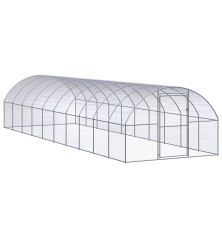 Lauko narvas viščiukams, 3x10x2m, galvanizuotas plienas