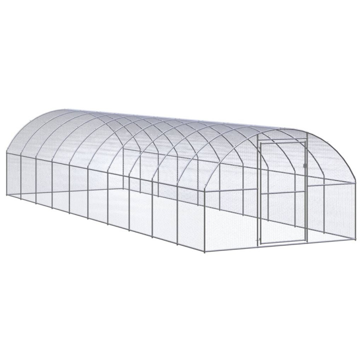 Lauko narvas viščiukams, 3x10x2m, galvanizuotas plienas