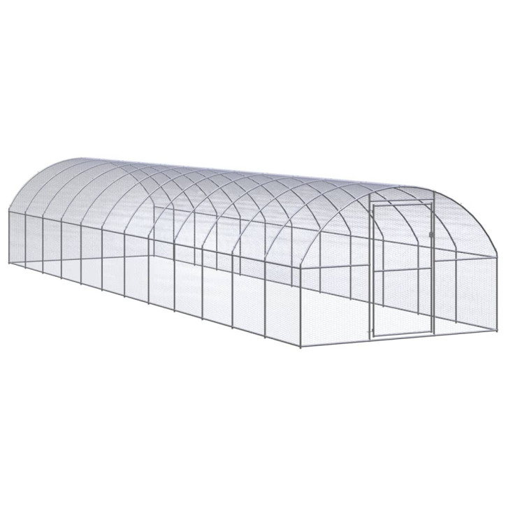 Lauko narvas viščiukams, 3x12x2m, galvanizuotas plienas