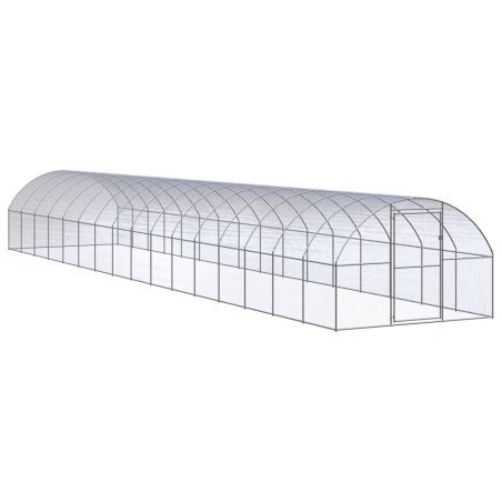 Lauko narvas viščiukams, 3x16x2m, galvanizuotas plienas