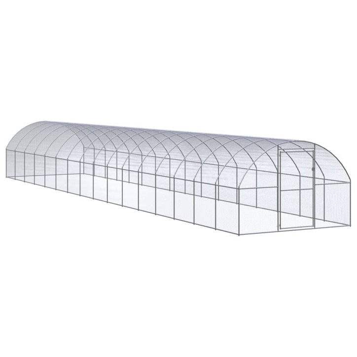 Lauko narvas viščiukams, 3x16x2m, galvanizuotas plienas