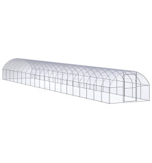 Lauko narvas viščiukams, 3x20x2m, galvanizuotas plienas