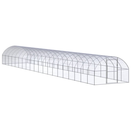 Lauko narvas viščiukams, 3x20x2m, galvanizuotas plienas