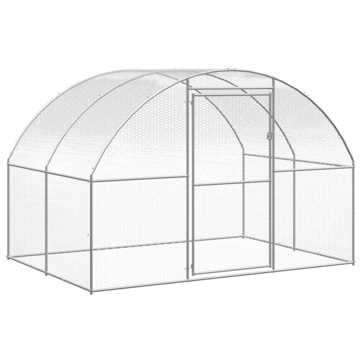 Lauko narvas viščiukams, 3x24x2m, galvanizuotas plienas