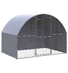 Lauko narvas viščiukams, 3x2x2m, galvanizuotas plienas