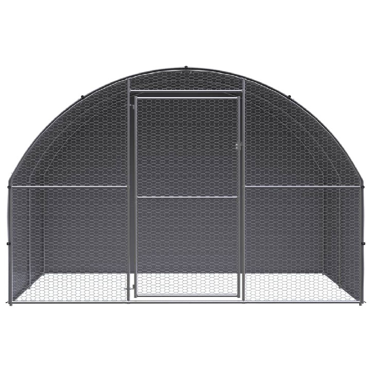 Lauko narvas viščiukams, 3x2x2m, galvanizuotas plienas