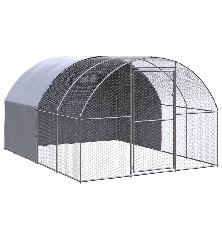 Lauko narvas viščiukams, 3x4x2m, galvanizuotas plienas