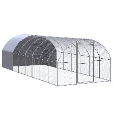 Lauko narvas viščiukams, 3x8x2m, galvanizuotas plienas