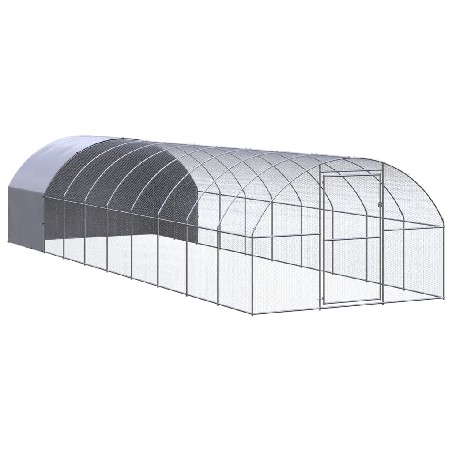 Lauko narvas viščiukams, 3x10x2m, galvanizuotas plienas