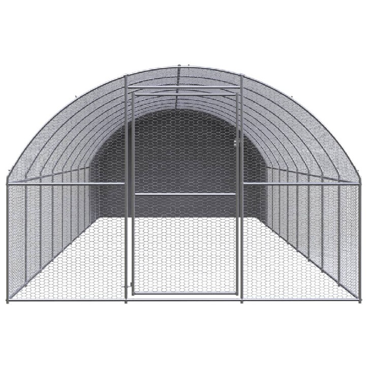 Lauko narvas viščiukams, 3x10x2m, galvanizuotas plienas