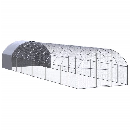 Lauko narvas viščiukams, 3x12x2m, galvanizuotas plienas