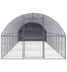 Lauko narvas viščiukams, 3x12x2m, galvanizuotas plienas