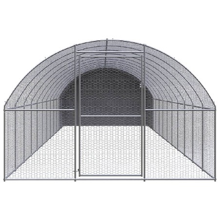 Lauko narvas viščiukams, 3x12x2m, galvanizuotas plienas