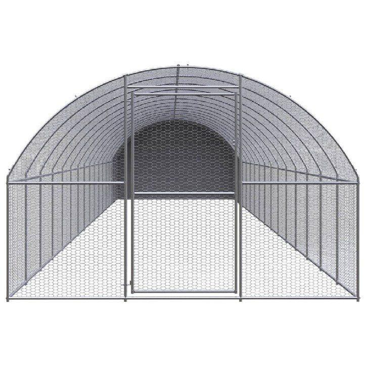 Lauko narvas viščiukams, 3x16x2m, galvanizuotas plienas