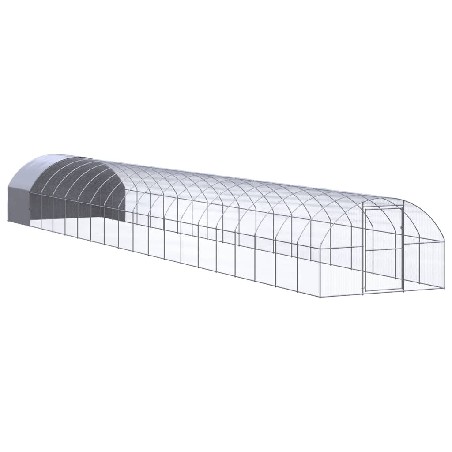 Lauko narvas viščiukams, 3x20x2m, galvanizuotas plienas