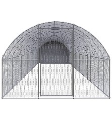 Lauko narvas viščiukams, 3x20x2m, galvanizuotas plienas