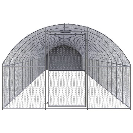 Lauko narvas viščiukams, 3x20x2m, galvanizuotas plienas