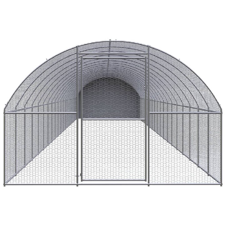 Lauko narvas viščiukams, 3x20x2m, galvanizuotas plienas