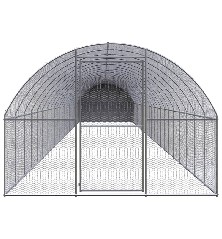 Lauko narvas viščiukams, 3x24x2m, galvanizuotas plienas