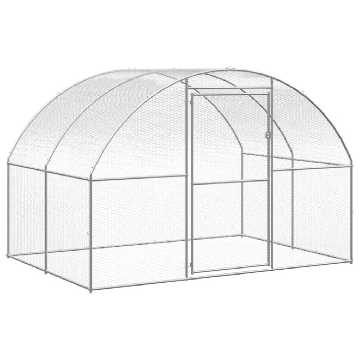 Lauko narvas viščiukams, 3x24x2m, galvanizuotas plienas