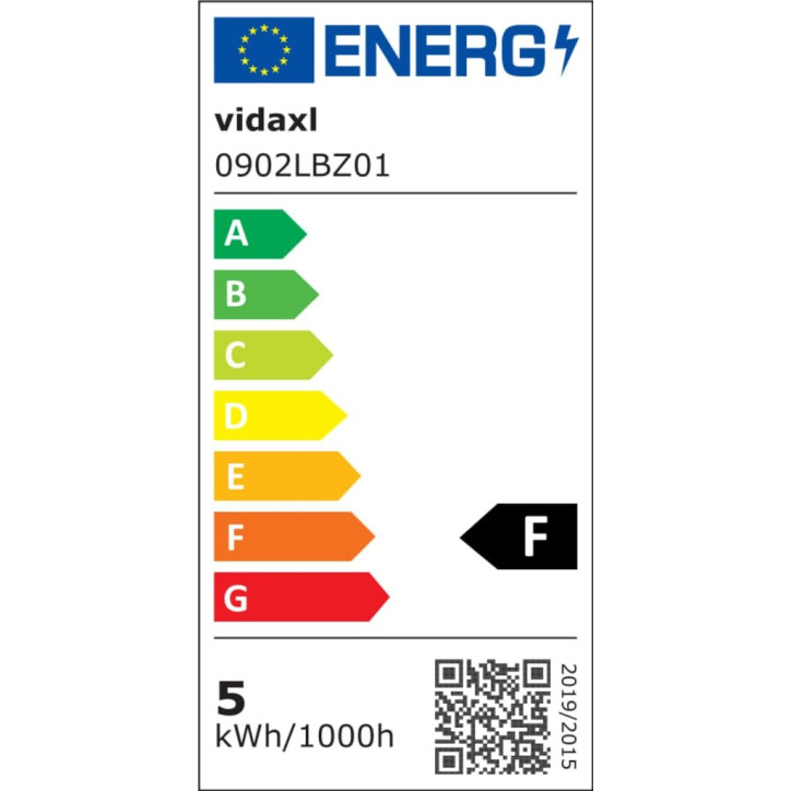 LED akvariumo lempa su spaustuku, mėlyna ir balta, 25-45cm