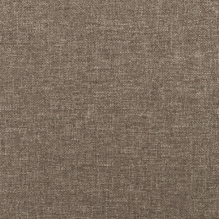 Galvūgalis su auselėmis, taupe, 203x23x118/128cm, audinys