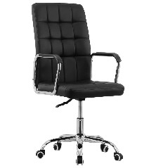 Pasukama biuro kėdė, juodos...