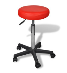 Ofiso kėdė, raudona