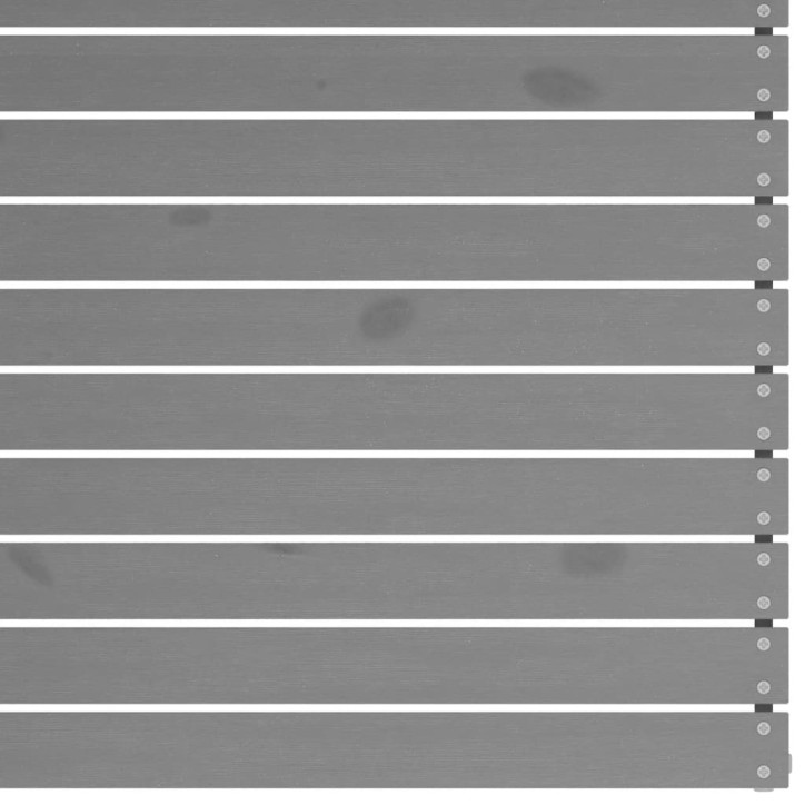 Sodo poilsio baldų komplektas, 5 dalių, pilkas, pušies masyvas