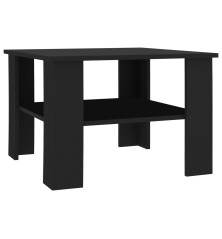 Kavos staliukas, juodos spalvos, 60x60x42cm, MDP