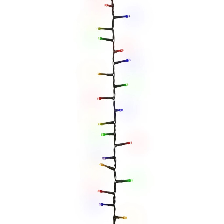 Smulkių LED lempučių girlianda, 65m, PVC, 3000 spalvotų LED