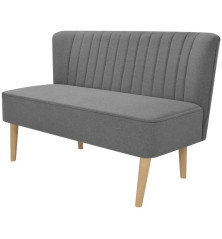 Sofa, audinys, 117x55,5x77cm, šviesiai pilka