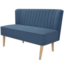 Sofa, audinys, 117 x 55,5 x 77 cm, mėlyna